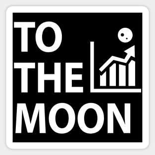 To The Moon Sticker